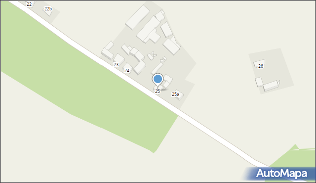 Piotrowo Wielkie, Piotrowo Wielkie, 25, mapa Piotrowo Wielkie