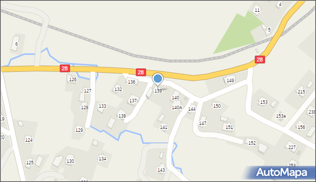 Pisarowce, Pisarowce, 139, mapa Pisarowce