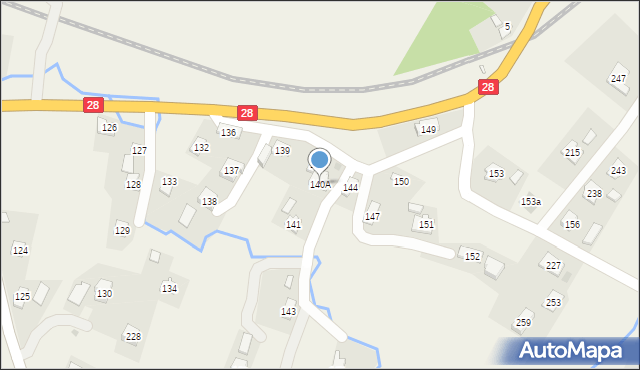 Pisarowce, Pisarowce, 140A, mapa Pisarowce