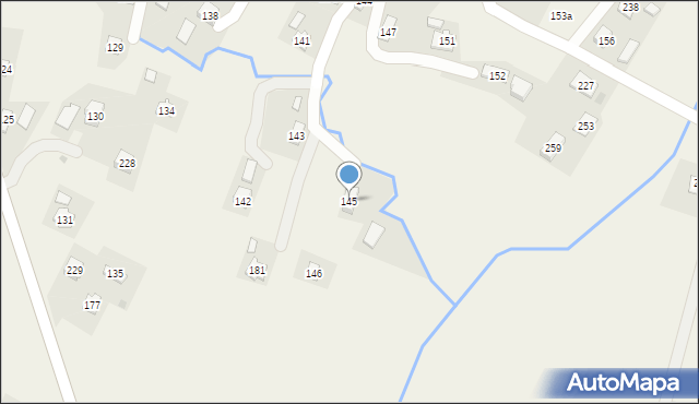 Pisarowce, Pisarowce, 145, mapa Pisarowce