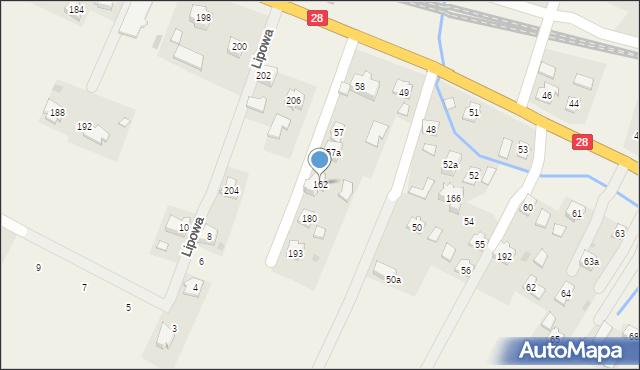 Pisarowce, Pisarowce, 162, mapa Pisarowce