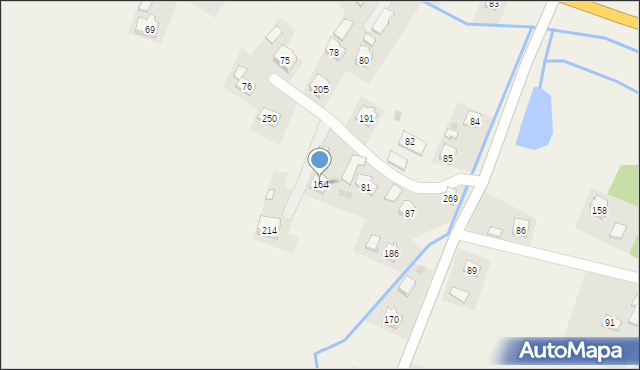 Pisarowce, Pisarowce, 164, mapa Pisarowce
