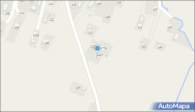 Pisarowce, Pisarowce, 177, mapa Pisarowce