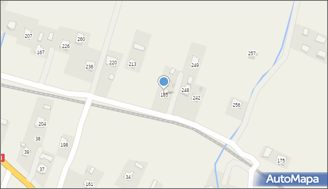Pisarowce, Pisarowce, 185, mapa Pisarowce
