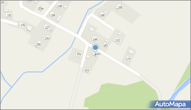 Pisarowce, Pisarowce, 197, mapa Pisarowce