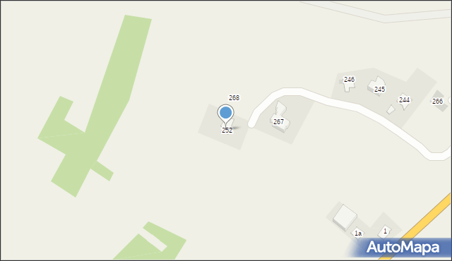 Pisarowce, Pisarowce, 252, mapa Pisarowce