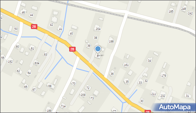 Pisarowce, Pisarowce, 37, mapa Pisarowce