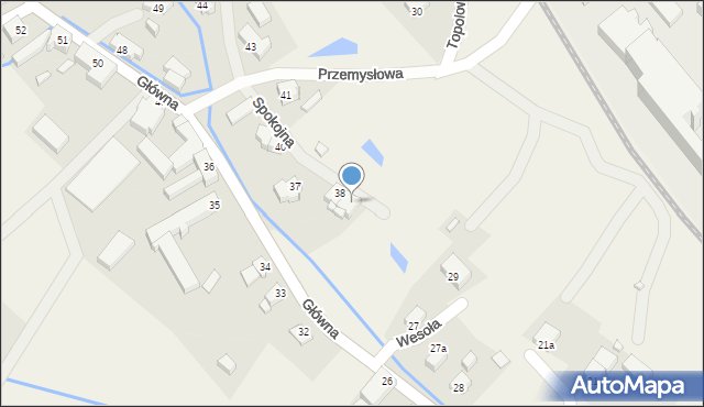 Pisarzowice, Pisarzowice, 39, mapa Pisarzowice