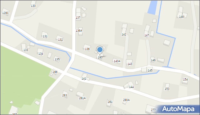 Pisarzowice, Pisarzowice, 140, mapa Pisarzowice