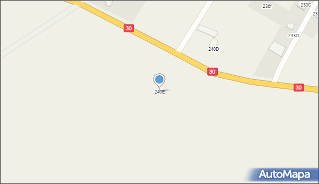 Pisarzowice, Pisarzowice, 240E, mapa Pisarzowice