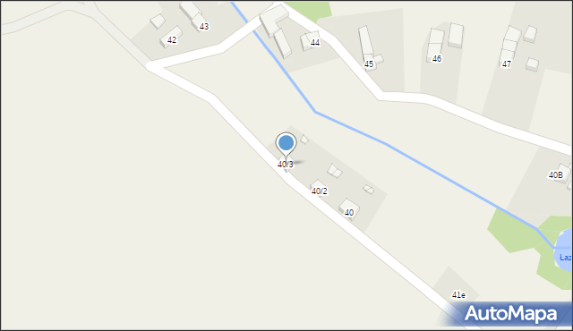 Pisarzowice, Pisarzowice, 40/3, mapa Pisarzowice