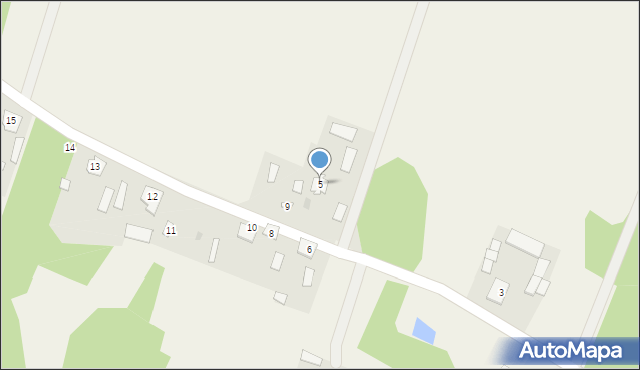 Piskornia, Piskornia, 5, mapa Piskornia