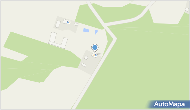 Piskornia, Piskornia, 66, mapa Piskornia