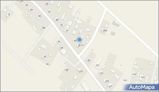 Piskorowice, Piskorowice, 97, mapa Piskorowice