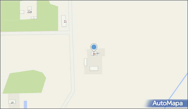 Piskory, Piskory, 20, mapa Piskory