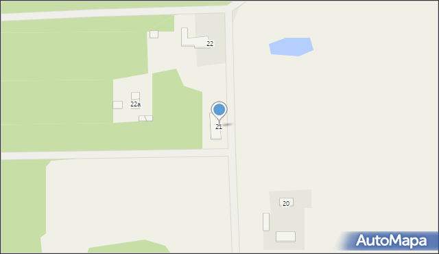 Piskory, Piskory, 21, mapa Piskory