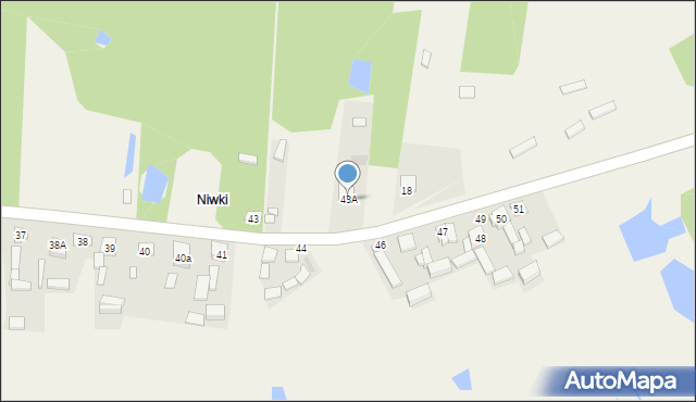 Piskorzeniec, Piskorzeniec, 55b, mapa Piskorzeniec