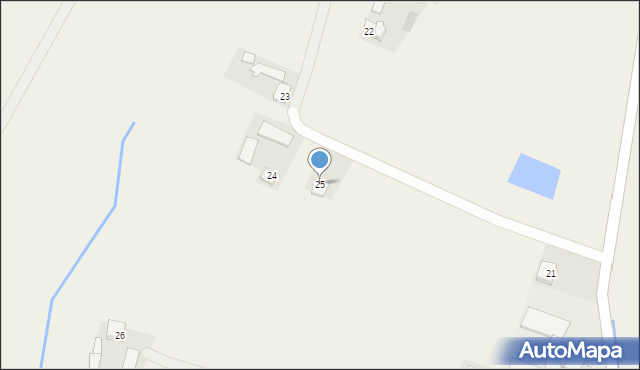 Piskrzyn, Piskrzyn, 25, mapa Piskrzyn