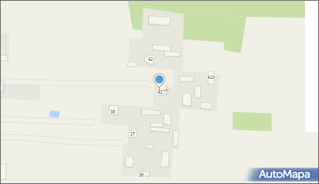 Piszczac-Kolonia, Piszczac-Kolonia, 41, mapa Piszczac-Kolonia