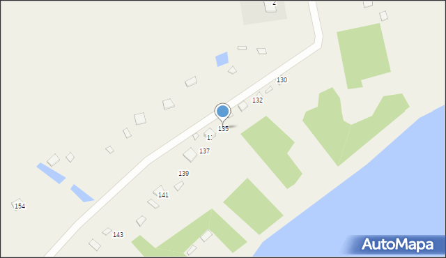 Piszewo, Piszewo, 135, mapa Piszewo