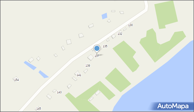 Piszewo, Piszewo, 137, mapa Piszewo