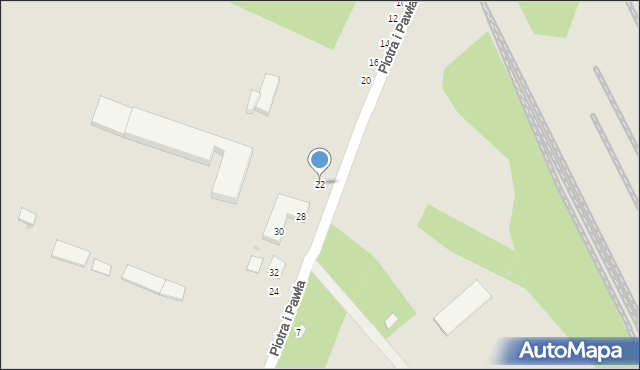 Police, Piotra i Pawła, 22, mapa Police