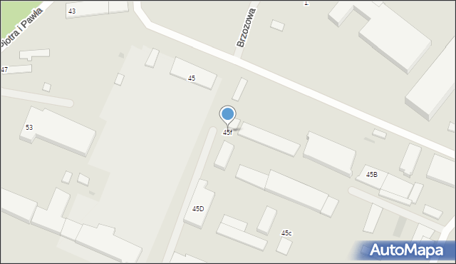 Police, Piotra i Pawła, 45f, mapa Police