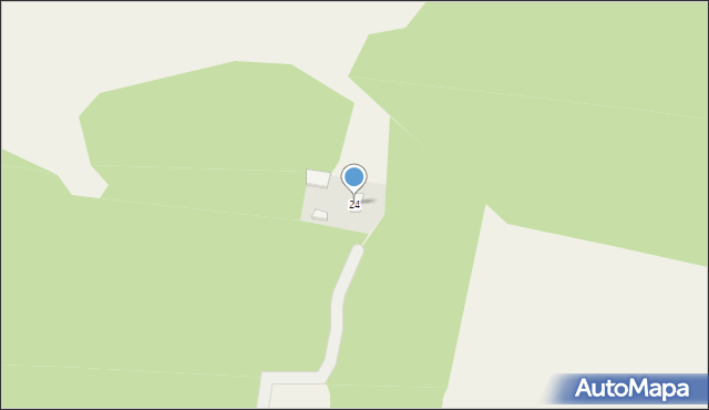 Promnik, Piaskowa, 24, mapa Promnik