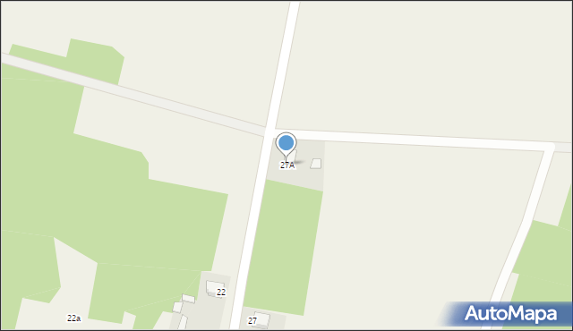 Promnik, Piaskowa, 27A, mapa Promnik