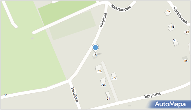Przemyśl, Pikulicka, 25, mapa Przemyśla