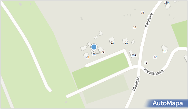 Przemyśl, Pikulicka, 26, mapa Przemyśla