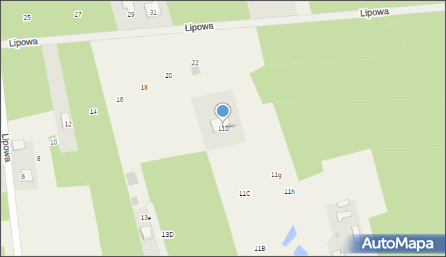 Pysznica, Piskorowy Staw, 11D, mapa Pysznica