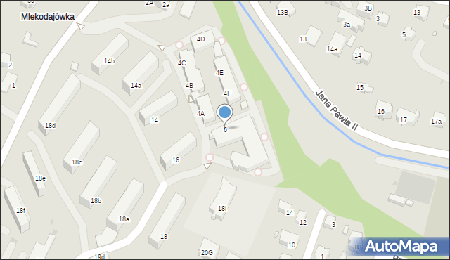 Rabka-Zdrój, Piłsudskiego Józefa, marsz., 6, mapa Rabka-Zdrój