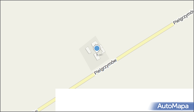 Radostowo, Pielgrzymów, 7, mapa Radostowo