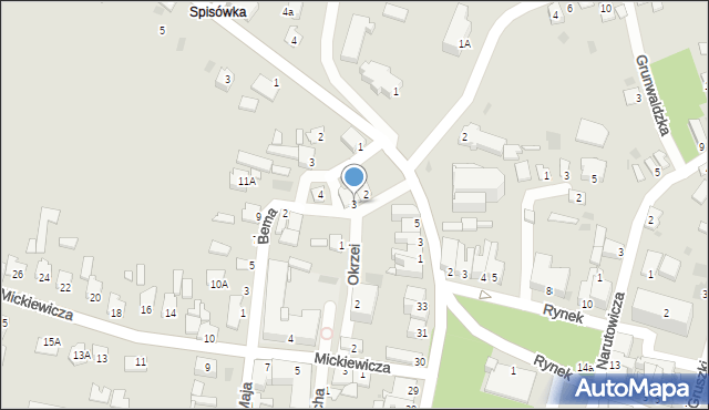 Radymno, Piłsudskiego Józefa, marsz., 3, mapa Radymno