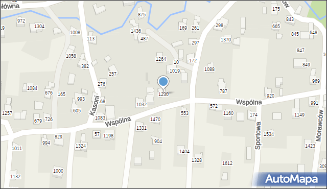 Radziechowy, Piekarska, 1230, mapa Radziechowy