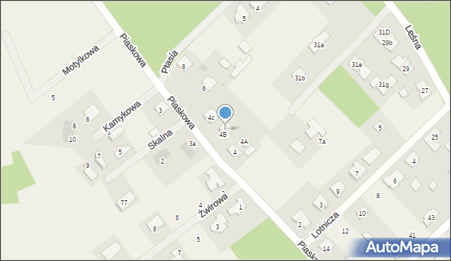 Rozgarty, Piaskowa, 4d, mapa Rozgarty