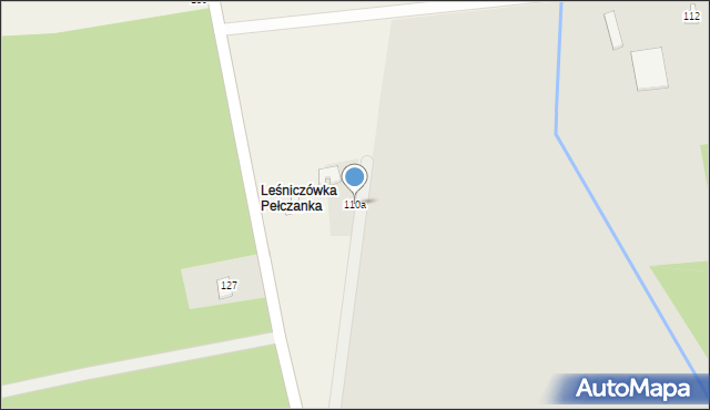 Rudnik, Piłsudskiego Józefa, marsz., 110a, mapa Rudnik