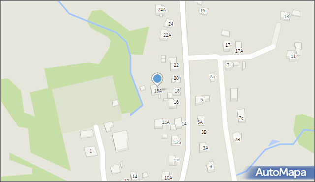 Rydułtowy, Piecowska, 18A, mapa Rydułtowy