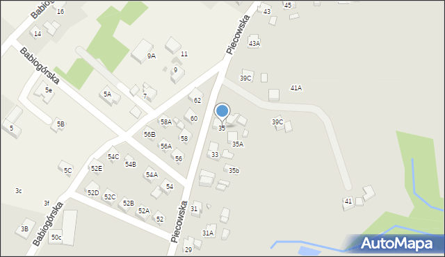 Rydułtowy, Piecowska, 35, mapa Rydułtowy