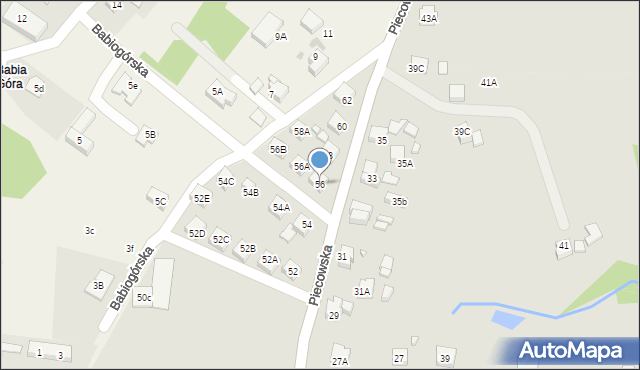 Rydułtowy, Piecowska, 56, mapa Rydułtowy