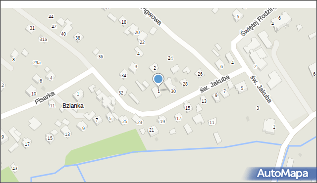 Rzeszów, Pigwowa, 1, mapa Rzeszów