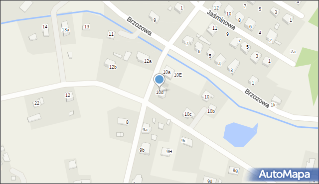 Sadlinki, Piaski, 10d, mapa Sadlinki