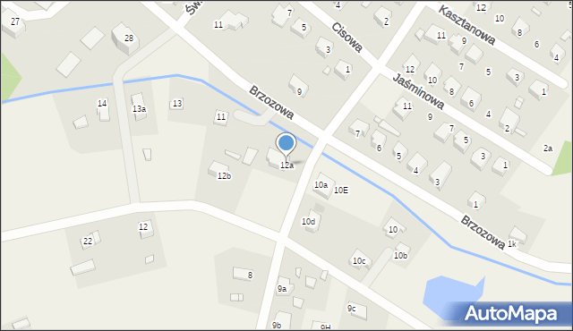 Sadlinki, Piaski, 12a, mapa Sadlinki