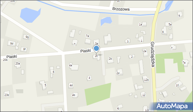 Sadlinki, Piaski, 2c, mapa Sadlinki