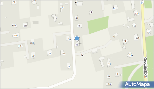 Sadlinki, Piaski, 4c, mapa Sadlinki