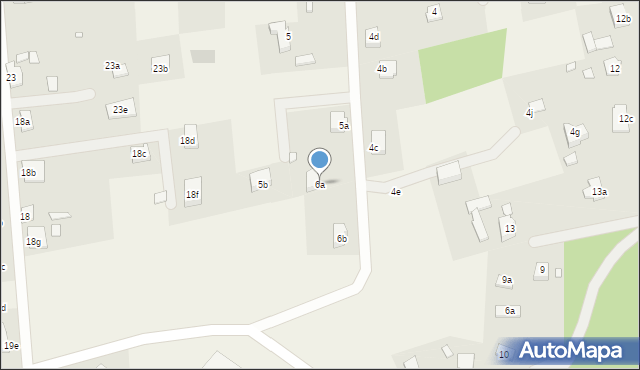 Sadlinki, Piaski, 6a, mapa Sadlinki