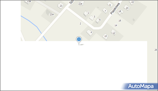 Samborowo, Piaskowa, 6, mapa Samborowo