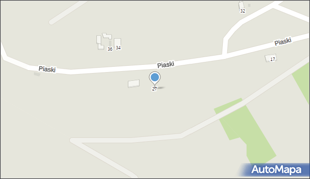 Sandomierz, Piaski, 27, mapa Sandomierza