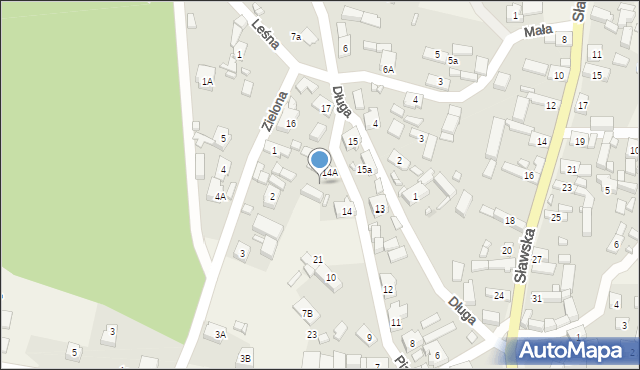 Siedlisko, Piaskowa, 19, mapa Siedlisko